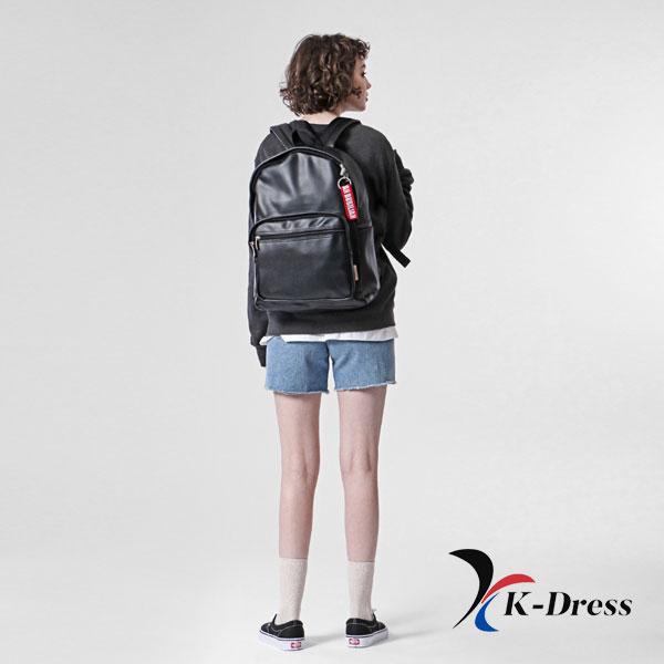 Кожаный черный рюкзак BuBilian для путешествий унисекс на каждый день для студентов, сумка для ноутбука для профессионалов