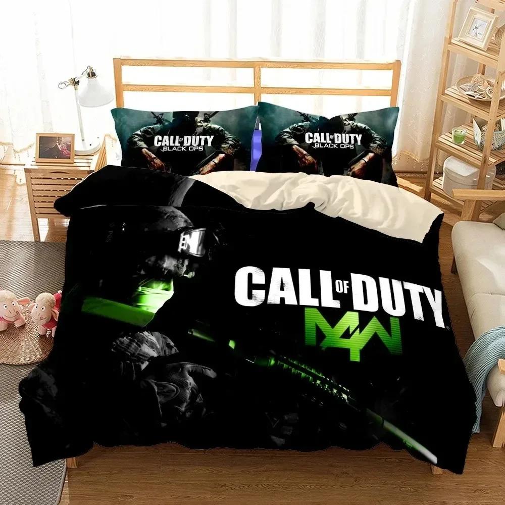 Новый 3D-принт Набор постельного белья Call-of-duty Односпальный Полуторный Двуспальный Queen King Размер Игровой Стрелялка Комплект постельного белья Взрослый Детская Спальня Пододеяльник Комплекты