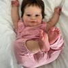 50CM NPK Reborn Baby Maddie Toddler Girl Very Soft Cloth Doll Bath Toy Lifelike Real Soft Touch
