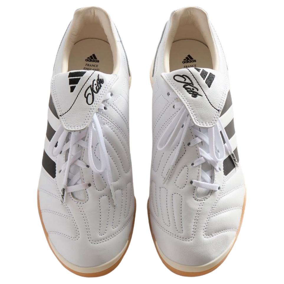 Kith x adidas Predator 2002 IC Белые Черные Резиновые Унисекс Кроссовки JS0727