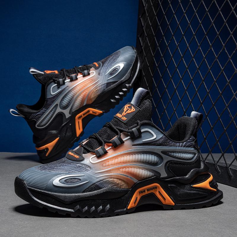 Mesh Men Sneakers Breathable Casual Shoes Light Non-slip Running Shoes Mens Walking Sport Shoes Zapatillas Deportivas Hombre