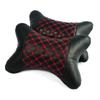 Premium Leather Car Headrest Neck Support Pillow For Four Seasons Comfort