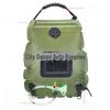 20 л армейский зеленый сумка для ванны с поглощением солнечного тепла для кемпинга - наружная сумка для воды на 5 галлонов для туалетных принадлежностей