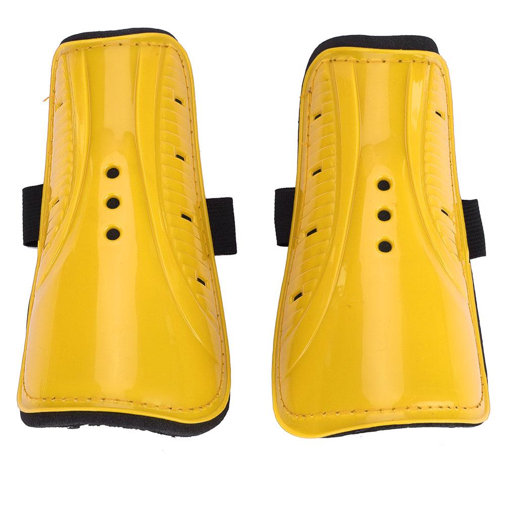 1 пара для взрослых и детей, футбольные спортивные щитки для голени, защита для ног, желтый цвет