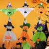 Realistic Halloween Ghost Witch Hanging Decor With Non-woven Fabric