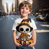 2024 Новые детские 3D Хэллоуин принт костюмы футболки высокого качества дышащие топы праздничные детские мальчики девочки игровые костюмы