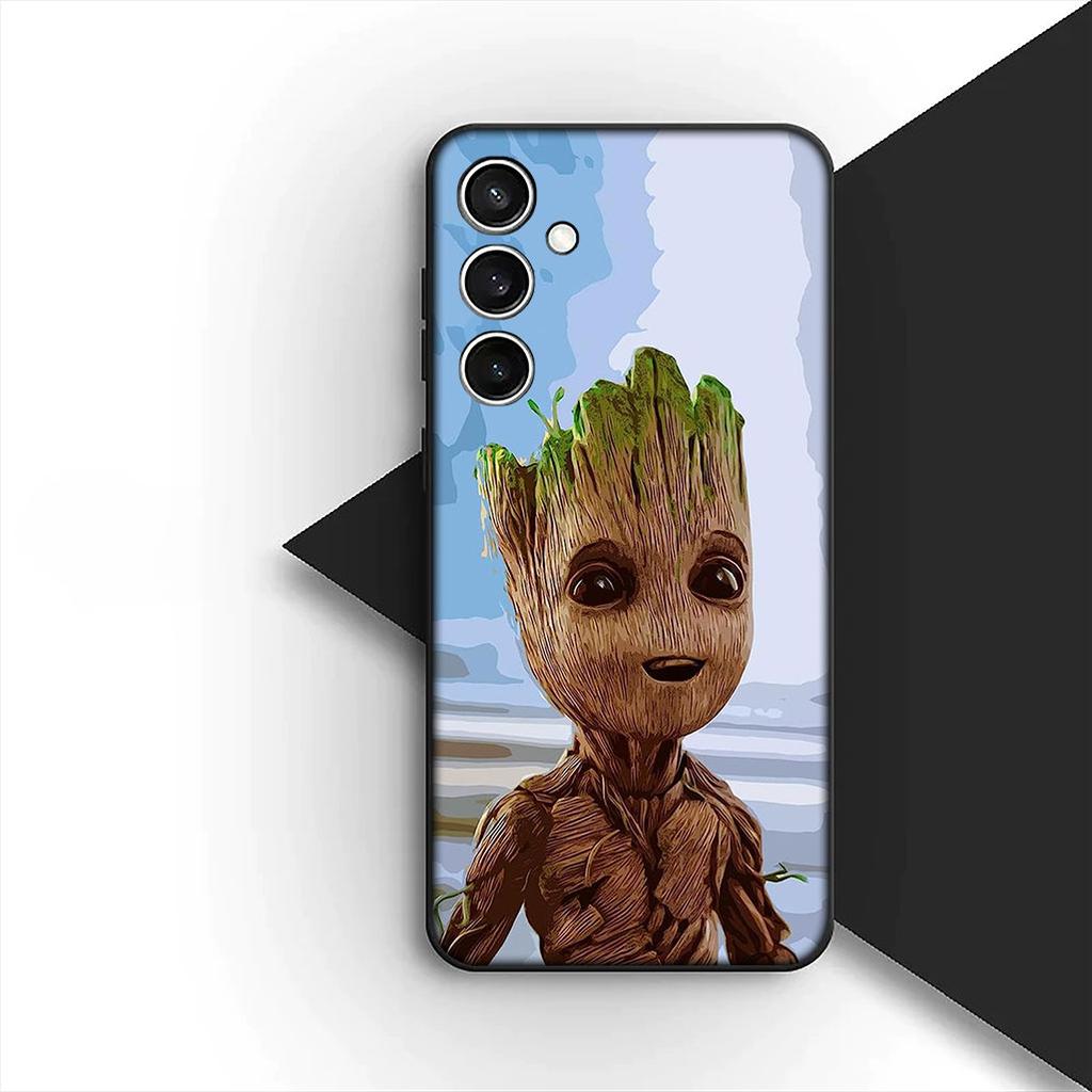 Cover for Samsung Galaxy S10 S8 S9 Plus A33 A34 A31 70 A71 A72 Note 20 9 8 S10E Phone Case Guardians of the Galaxy Groots Marvel