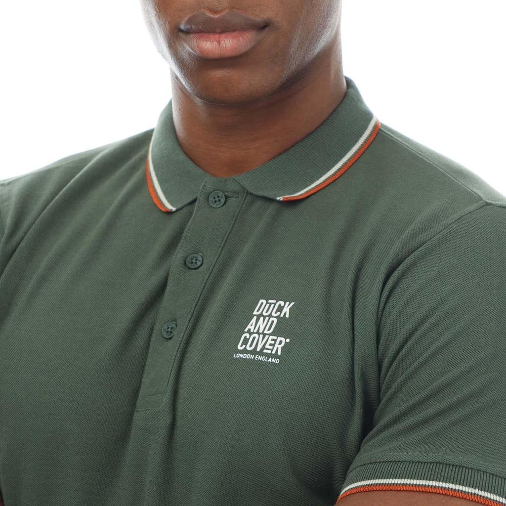 Duck and Cover Mens Melports Polo Shirt