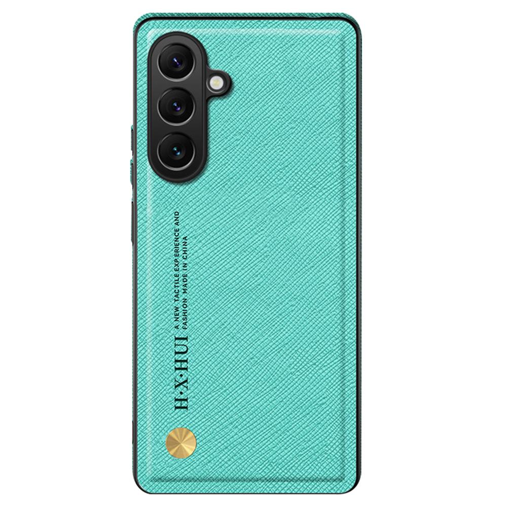 Чехол для Samsung Galaxy A26 5G, кожа с перекрестной текстурой + ТПУ, чехол для телефона, поддержка магнитного автомобильного держателя