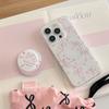 New Creative IMd Big Hole Bow Magnetic Suction for IPhone16 for Apple 15ProMax Phone Case 14Pro