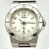 Б/у [Новая батарейка] SEIKO lk Rukia женские часы серебристые 4N21-1130 260350