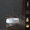 Nannlia 13cm Diameter Ceramic Incense Interior Decor for Buddhist Altars Burner, Stylish, High-Quality, Japanese-Style
