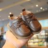 Children's Fashion Small Leather Shoes Spring Summer Toddler Shoes for Boys and Girls Single Shoes with Tendon Soles
