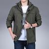 Мужская повседневная куртка на весну/осень 2024 года: Ветровка среднего возраста