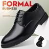 Высококачественные официальные кожаные мужские туфли, дышащая мужская повседневная обувь, итальянские люксовые брендовые нескользящие мужские туфли для вождения на шнуровке