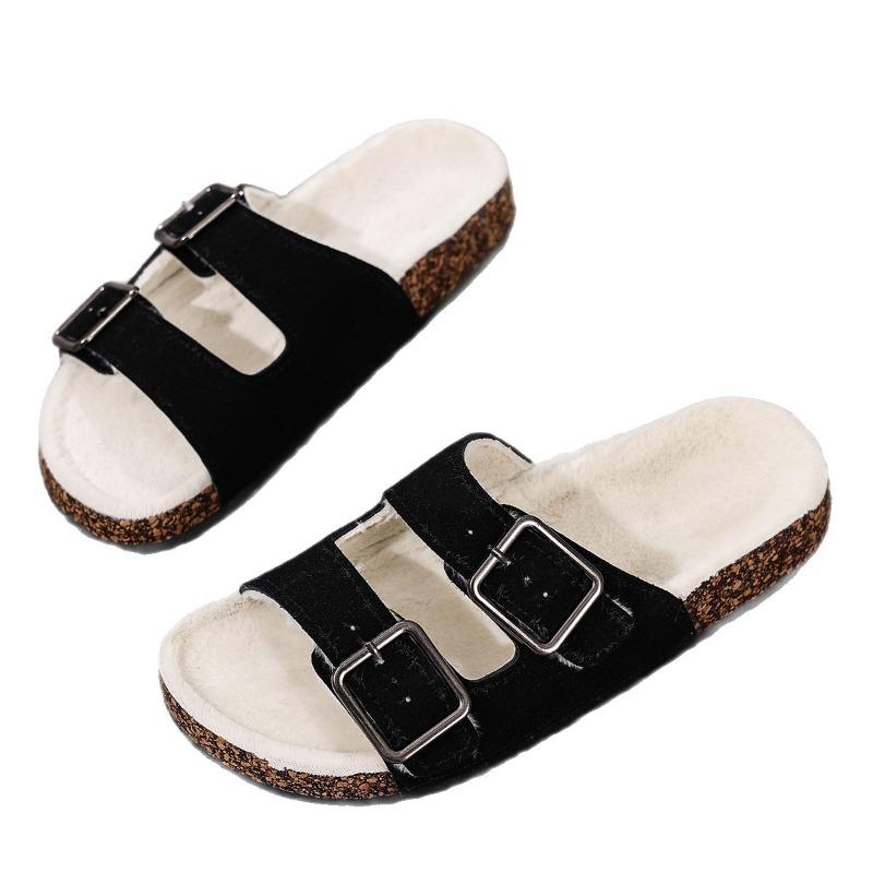Женские сандалии Birkenstock широкой ширины — платформенные сабо для активного отдыха с анатомической стелькой, модные шлепанцы в римском стиле для широкой стопы