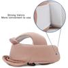 Breathable Infant Safety Helmets Hat Solid Color Lightweight Design Head Protector for Learning to Walk Toddler Baby