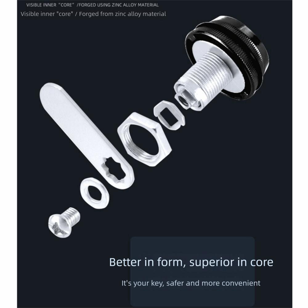 Multicolor Password Coded Lock Zinc Zinc Zinc Alloy Metal Security Locks File Drawer Locks  Cabinets