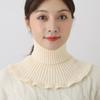 Women Warm Windproof Winter Knitted Fake Collar Turtleneck Knitted False Fake Collar