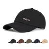 Cotton Baseball Cap Men's Soft Top Embroidered Letter Cap Summer Outdoor Sports Sunshade Hat