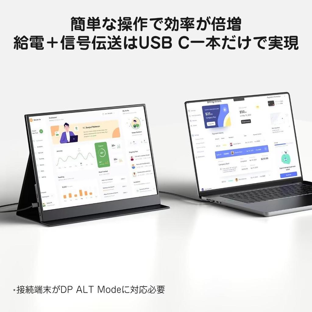 MAGICRAVEN Mobile Monitor Inch 2K Resolution Mobile Display Portable Monitor 2256x1504 WQXGA High Brightness 400nits Color Gamut Automatic Image Ratio