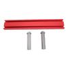 19mm Sliding Slot Fence Kit Aluminum Alloy Hole Bench Fence and Stops for Woodworking Saw Tabl