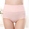 Plus Size High Waist Postpartum Abdomen Control Cotton Panties for Women
