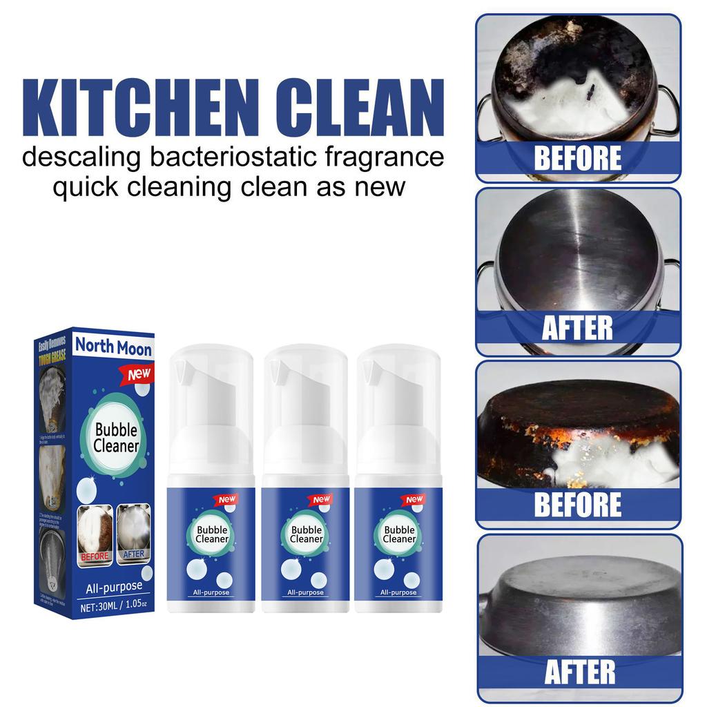 Очиститель от тяжелого масла для кухни. Кухонная утварь очищает, освежает и устраняет запахи, 90 мл.