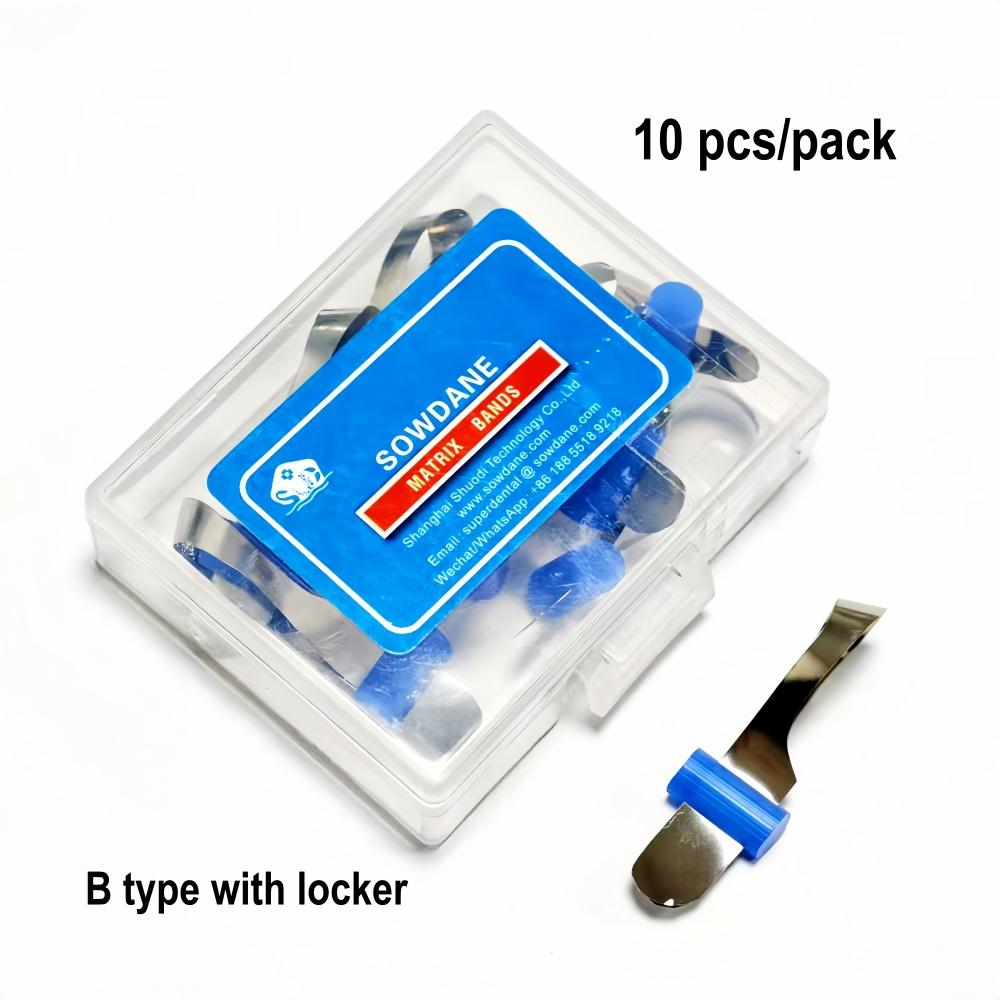 Стоматологическая матрица Tofflemire для глубокого подъема края Матрицы большой кривизны Стоматологический материал Секционная контурная матрица