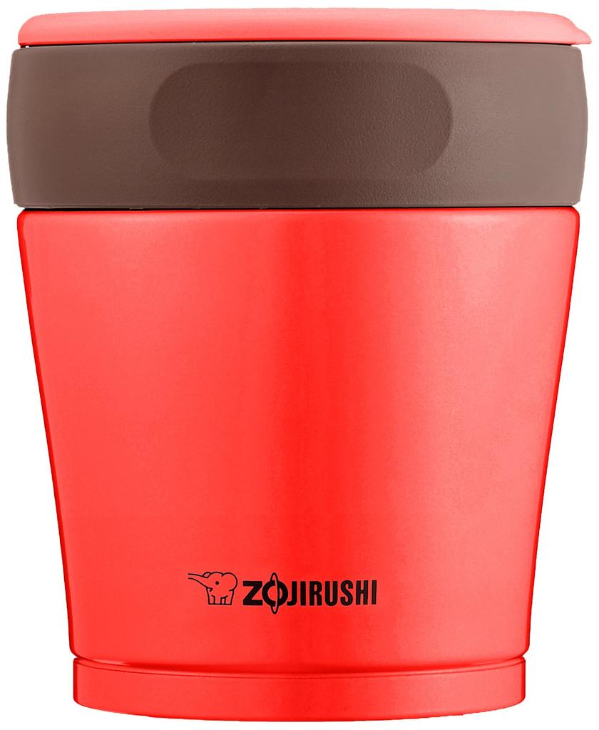 ZOJIRUSHI Stainless Steel Vacuum Insulated Food Jar Lunch Box Warm/Cold Wide Mouth 260ml Berry SW-GD26-PP