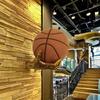 Wall Mount Basketball Holder Resin Garage Ball Storage Rack Creative Gift Stand Storage Rack