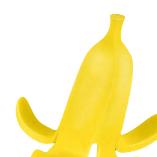 Держатель для телефона в виде банановой кожуры 3D-печатная подставка для мобильного телефона на стол Креативное настольное украшение в форме банановой кожуры Подарки для семьи и друзей