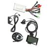 Electric Bicycle Lithium Conversion Controller Kit 17A Controller LCD M5 Display Power Assist Sensor Thumb Throttle
