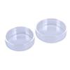 Clear Glass Shrimp Feeding Food Dish Feeder Tray Round Aquarium Feeding Bowls