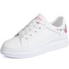 Women Shoes Spring White Comfortable Sneakers Breathable Flats Lace-up Flower Woman Casual Zapatillas Mujer Baskets Femme Zapato