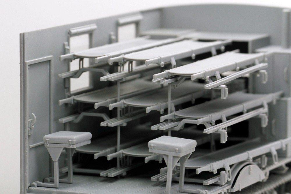 Cyber Hobby 1/35 WWII German Sd.Kfz.3 Maultier Field Ambulance Plastic Model