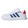 Neo Grand Court 2.0 El K Comfortable Casual Durable Low-Top Skate Shoes Kids Sneakers White Blue Red GW6514