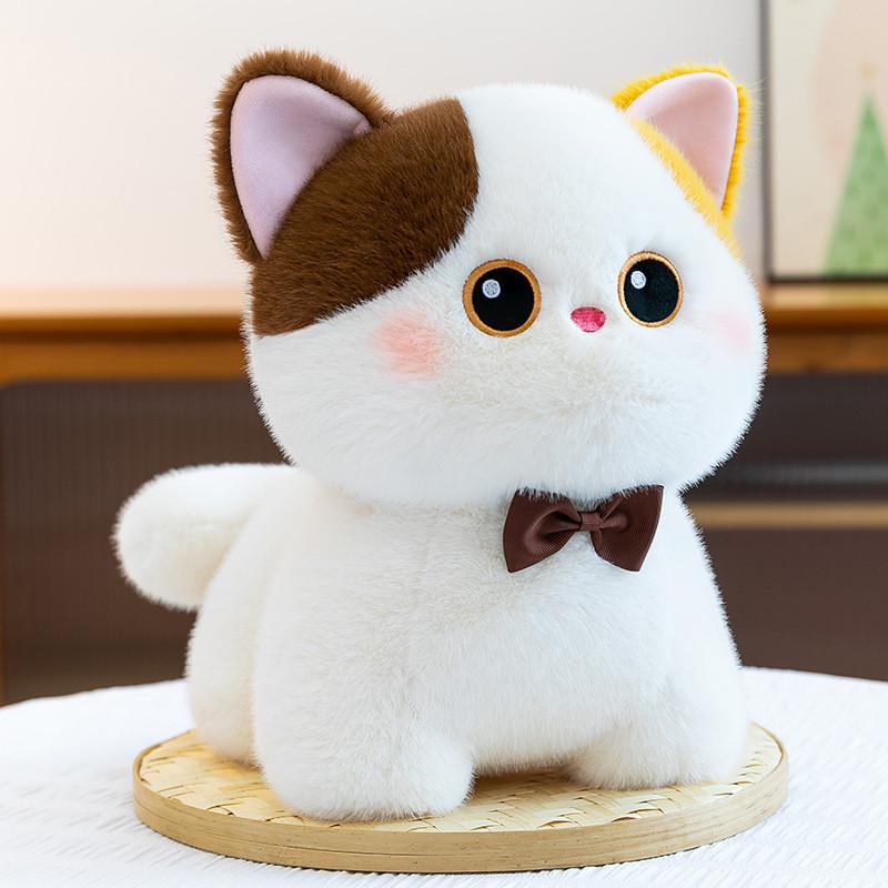 Cute Black Cat Plushie With Pp Filling For Teens And Adults Comfort