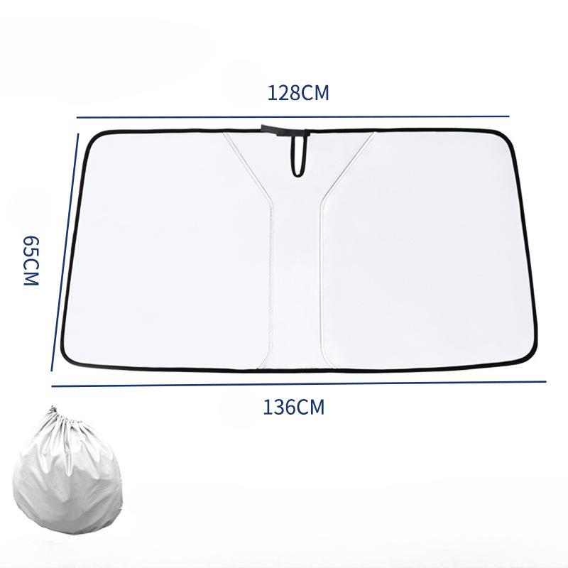 Автомобильные шторы для лета, охлаждающий УФ-светоотражающий автомобильный козырек от солнца на лобовом стекле, защита от солнца на переднем окне