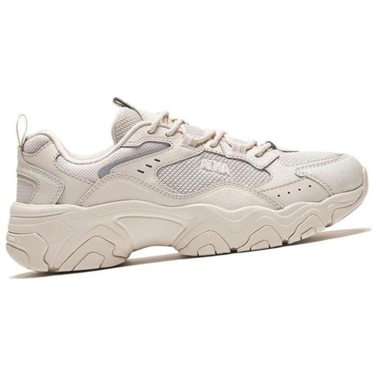 Anta Meteor Comfortable Non-Slip Wear-Resistant Low-Top Casual Shoes Women Sneaker White 122348851-3