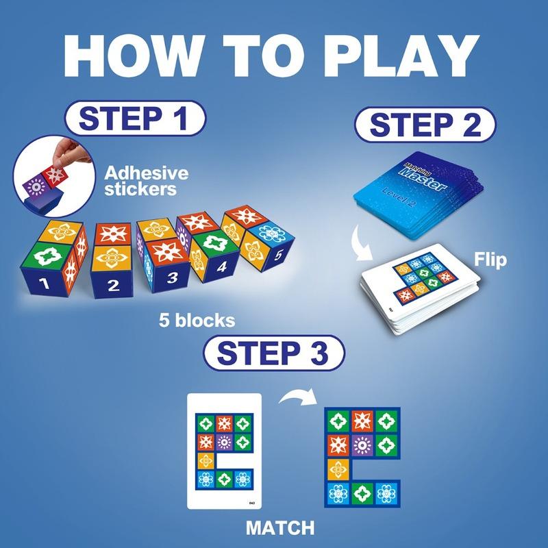 Настольная игра-головоломка с блоками для взрослых и детей, задания экспертного уровня, базовая игра Uzzle, динамичная настольная игра для всей семьи