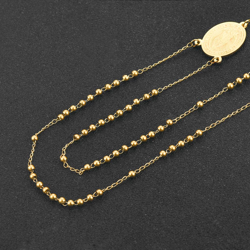 Новая мода винтажный крест богемия религиозный кулон ожерелье для женщин мужчин шарм ювелирные изделия подарки