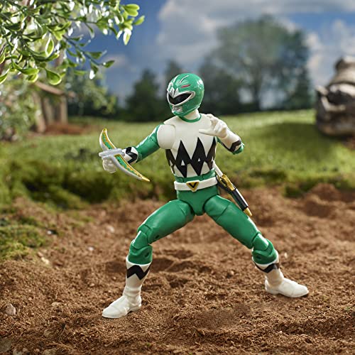 Power Rangers Lightning Collection Lost Galaxy Зеленый Рейнджер 6-дюймовая Премиальная Коллекционная Фигурка Игрушка с Аксессуарами, для Возраста от 4 лет, F4509