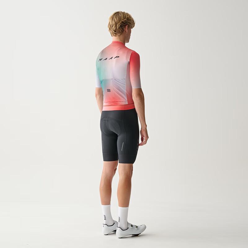 Мужская велосипедная майка MAAP Blurred Out Pro Hex Jersey 2.0 с коротким рукавом
