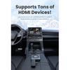 OTTOCAST Car TV Mate C4 Беспроводной адаптер Android Auto CarPlay Поддержка HDMI входа Видеоконвертер для ТВ-стиков Игровых консолей