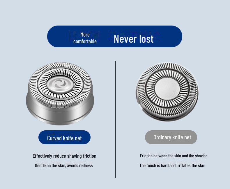 Бритва Linco 9288 USB с тремя лезвиями, заряжаемая от сети 110–220 В