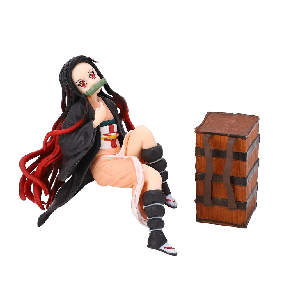 Cartoon Figure Statues PVC Action Figure Model Sitting Model Doll Decoration Gifts