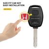 5/10pcs 13mm 14mm Car Key Emblem Stickers Auto Door Keyhole Logo Decals For Honda Civic Accord CRV Hrv Jazz Auto Accessories