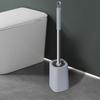 Cleaning Toilet Brush Household Bathroom Toilet Brush with Base Long Handle Set Bathroom Unclogging