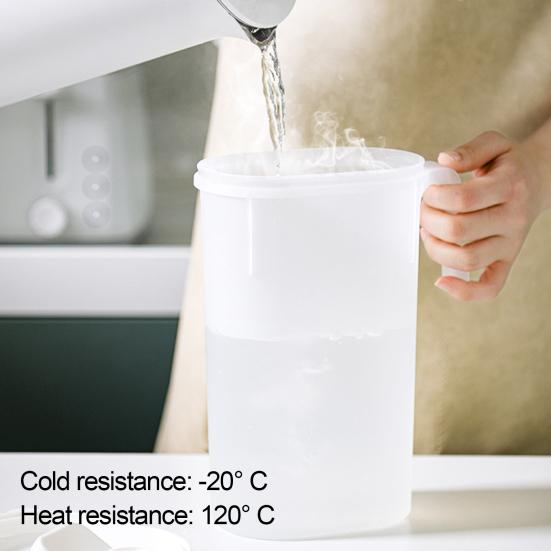 1800/2200 мл чайник для холодной воды, большая емкость, пластиковая кастрюля, круглая ручка для выпуска воды, специальный чайник для холодной воды